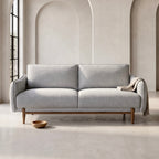 Louie Sofa – Grey Linen | 3 Seater