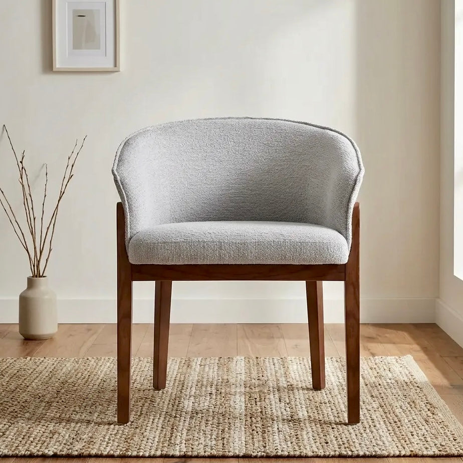 Lucent Dining Chair – Light Grey