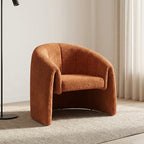 Taylor Accent Chair – Textured | Orange