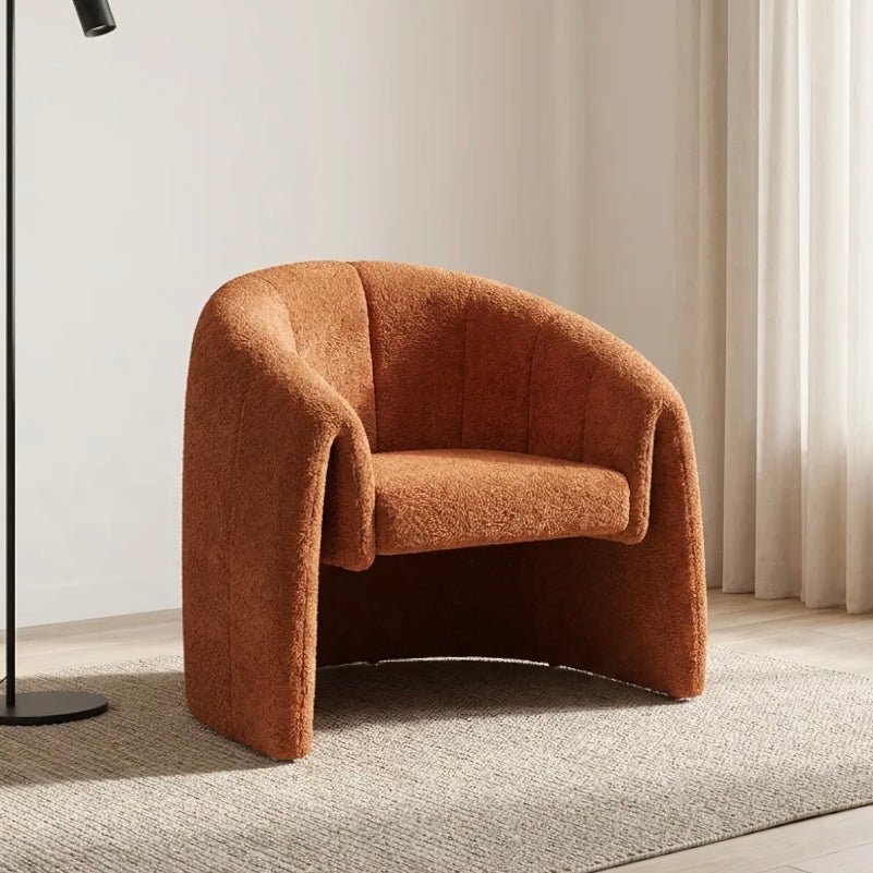 Taylor Accent Chair – Textured | Orange