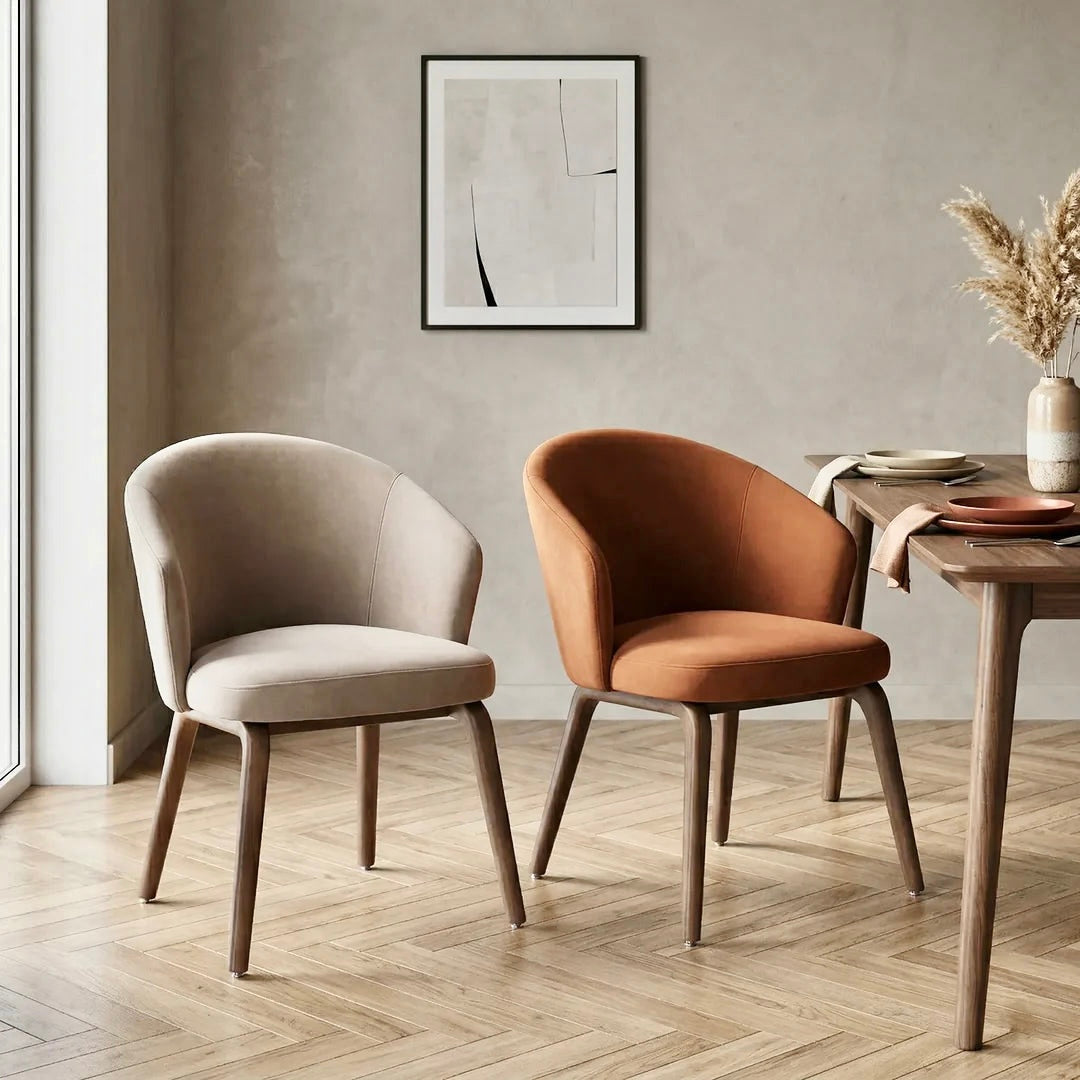 Woodmere Dining Chair – Rusty Orange