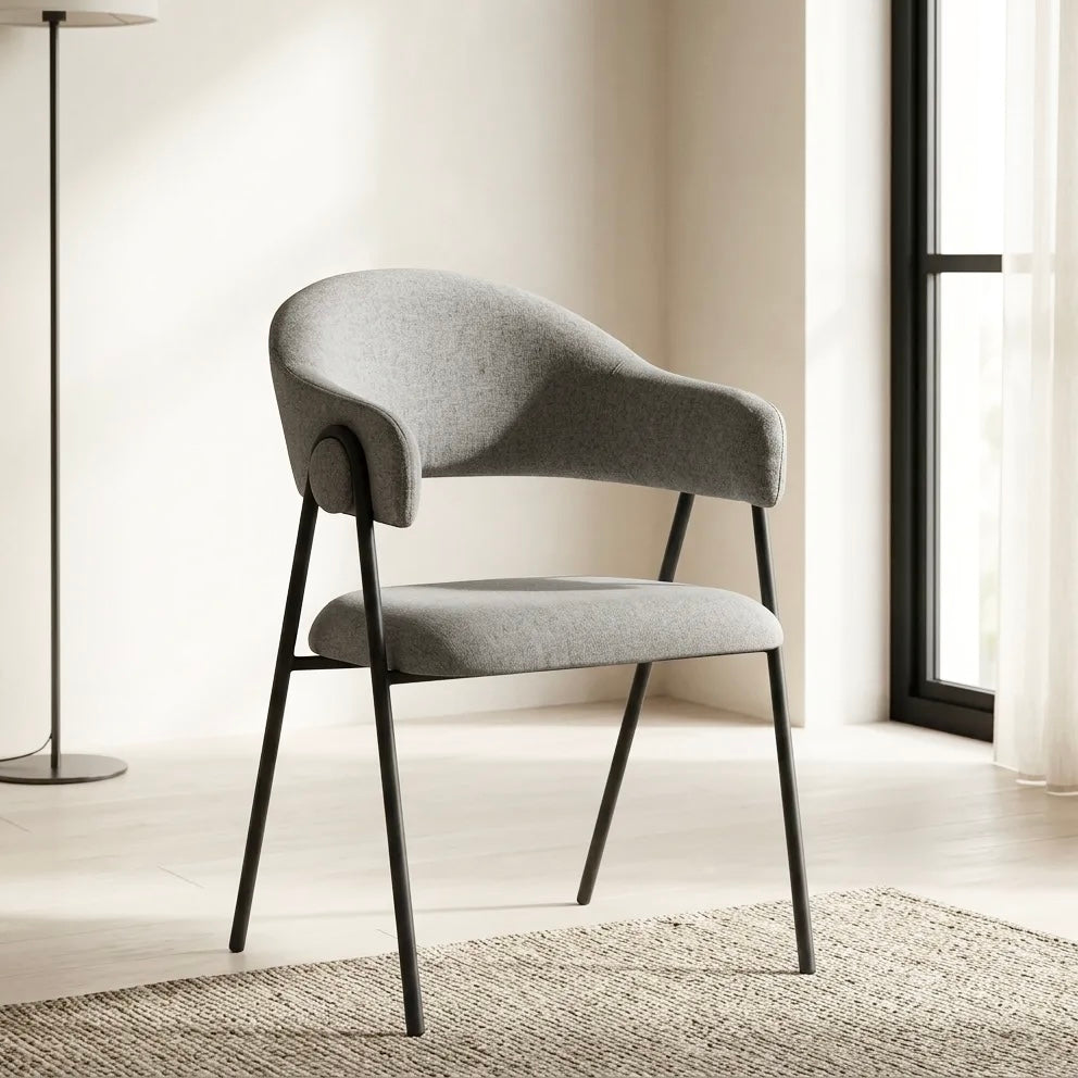 Noah Dining Chairs – Set of 2 | Grey