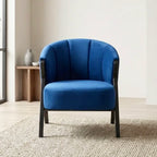 Nico Accent Chair – Velvet | Navy