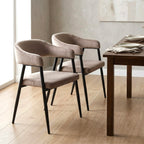 Chelsea Dining Chairs – Set of 2 | Taupe