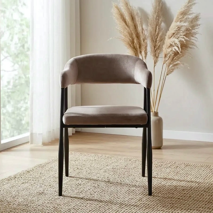 Chelsea Dining Chairs – Set of 2 | Taupe