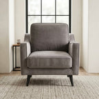 Daffy Armchair – Mink | Velvet
