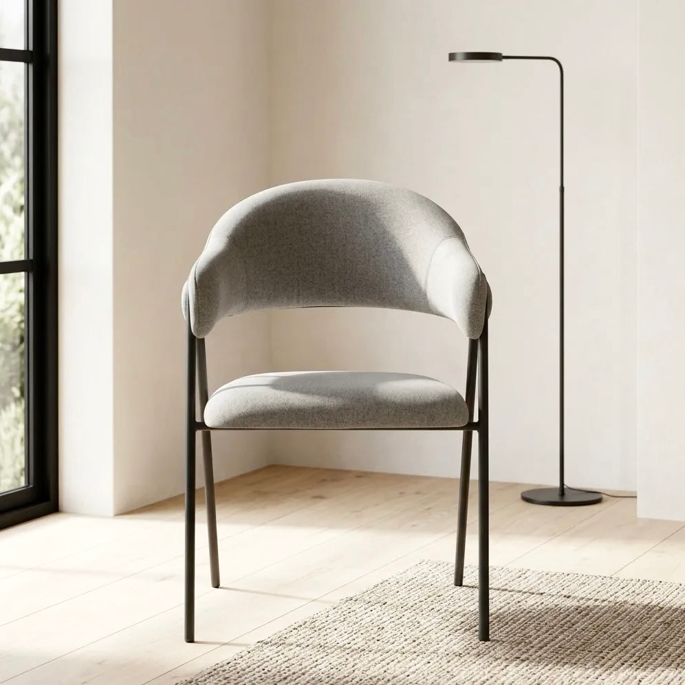 Noah Dining Chairs – Set of 2 | Grey