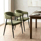 Chelsea Dining Chairs – Set of 2 | Olive Green