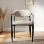 Liam Dining Chairs – Set of 2 | Champagne