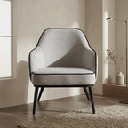 Karoll Accent Chair – Linen | Grey