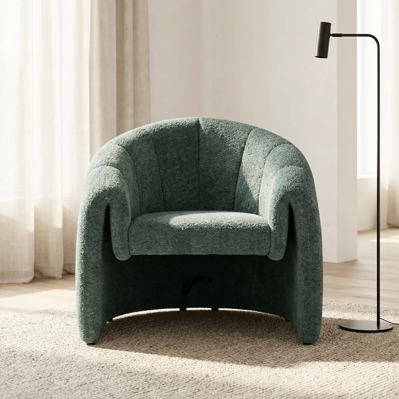 Taylor Accent Chair – Textured | Dark Green