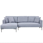 Barry Left Corner Sofa – 3 Seater | Dark Grey