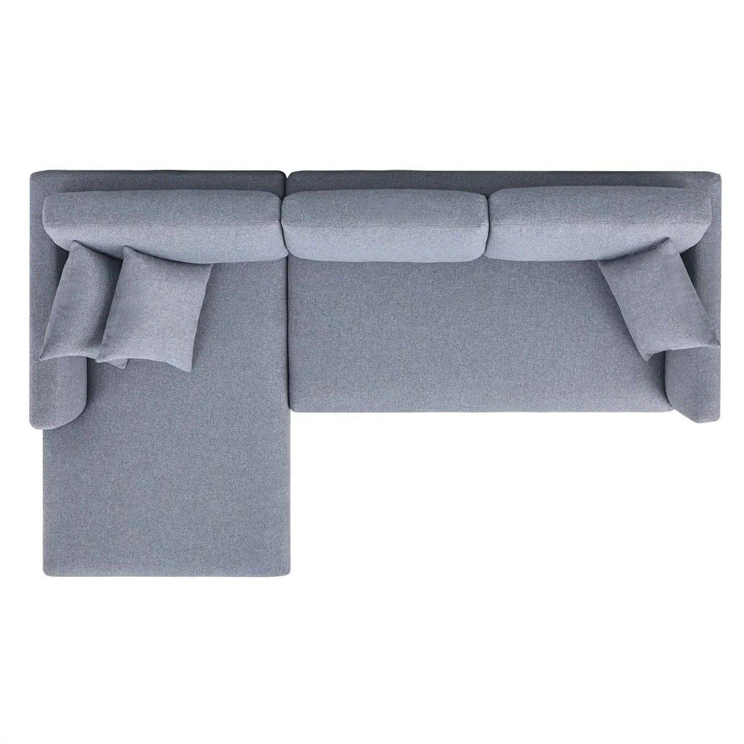 Barry Left Corner Sofa – 3 Seater | Dark Grey