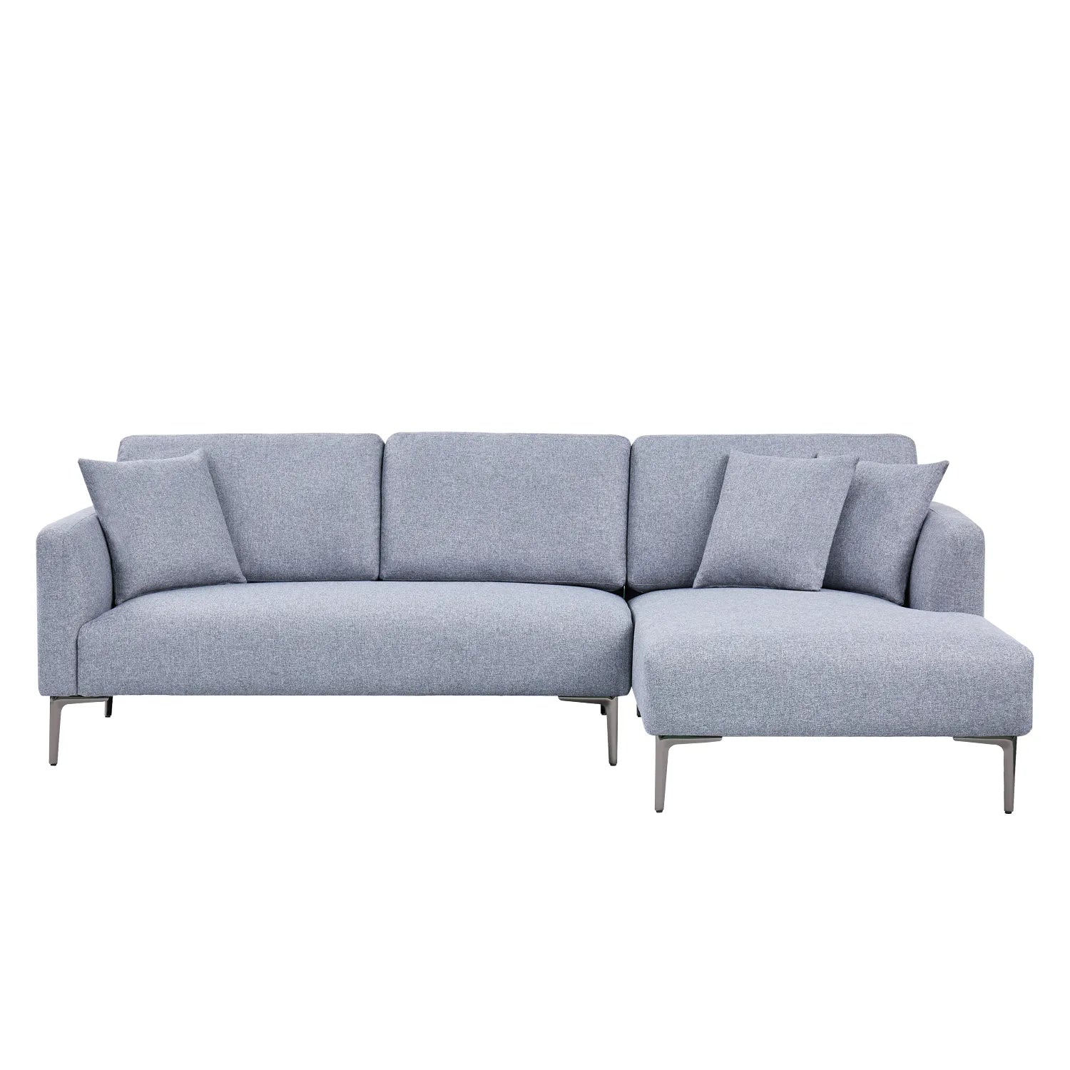 Barry Right Corner Sofa – 3 Seater | Dark Grey