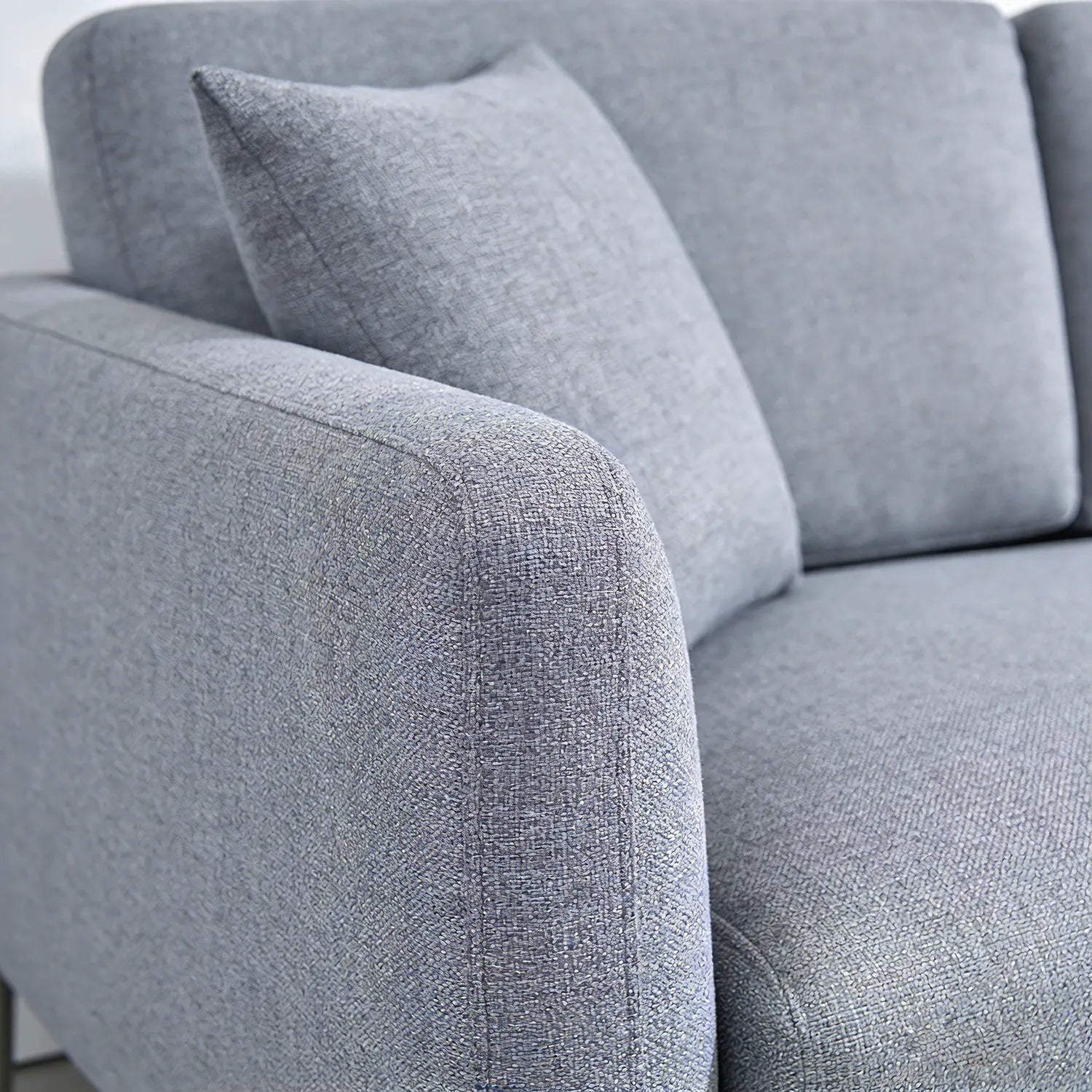 Barry Right Corner Sofa – 3 Seater | Dark Grey