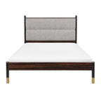 Bali Bedframe – Ebony | Grey Weave