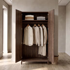 Calla Wardrobe – Walnut