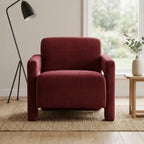 Apex Armchair – Wine | Soft Weave