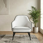 Karoll Accent Chair – Linen | Cream