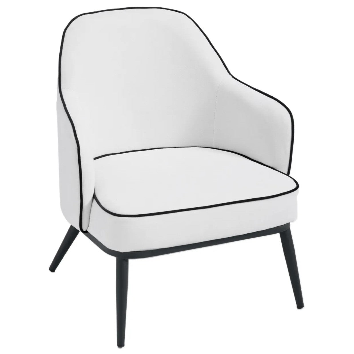 Karoll Accent Chair – Linen | Cream