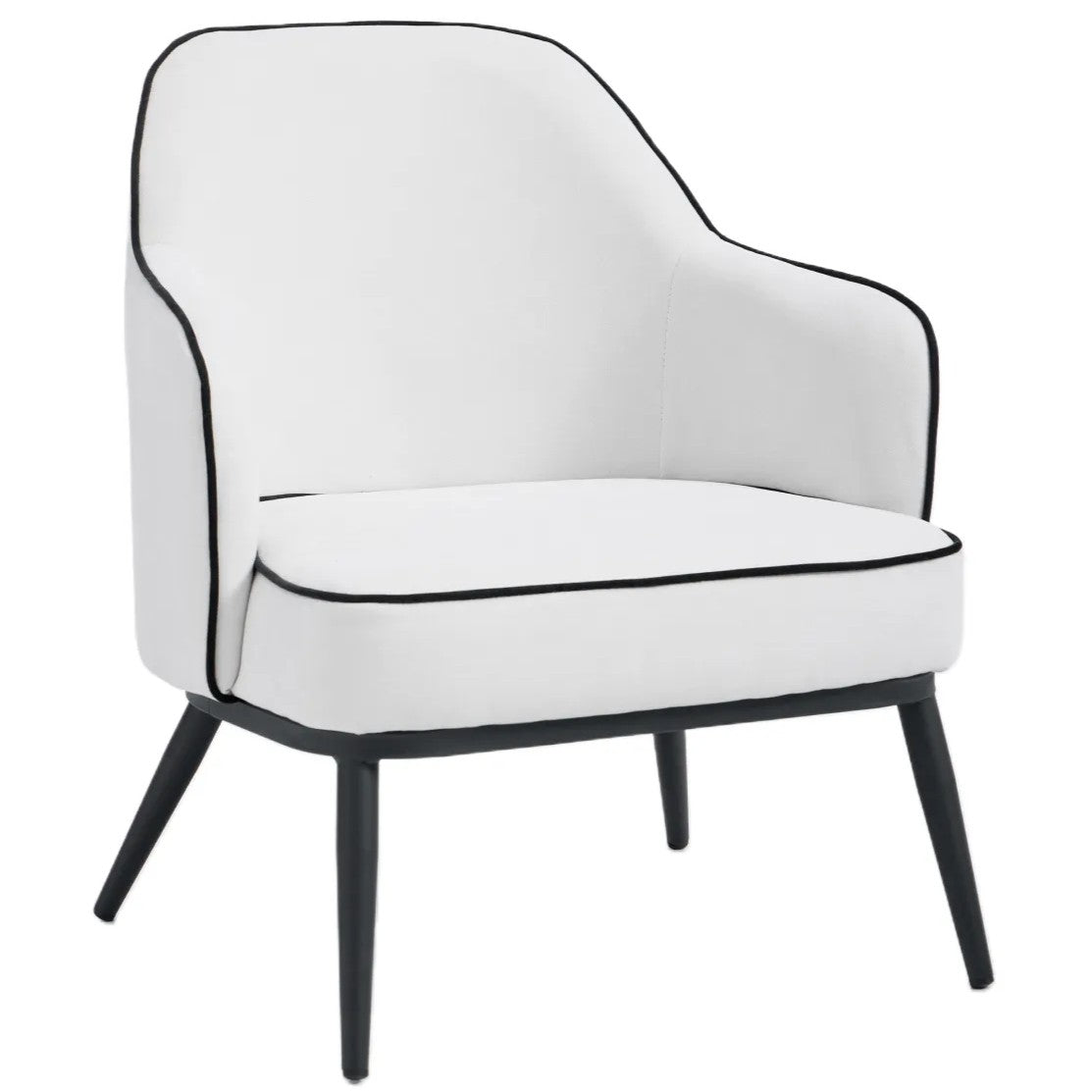 Karoll Accent Chair – Linen | Cream
