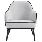 Karoll Accent Chair – Linen | Grey