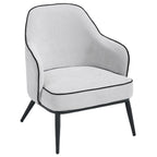 Karoll Accent Chair – Linen | Grey