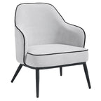 Karoll Accent Chair – Linen | Grey