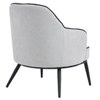Karoll Accent Chair – Linen | Grey