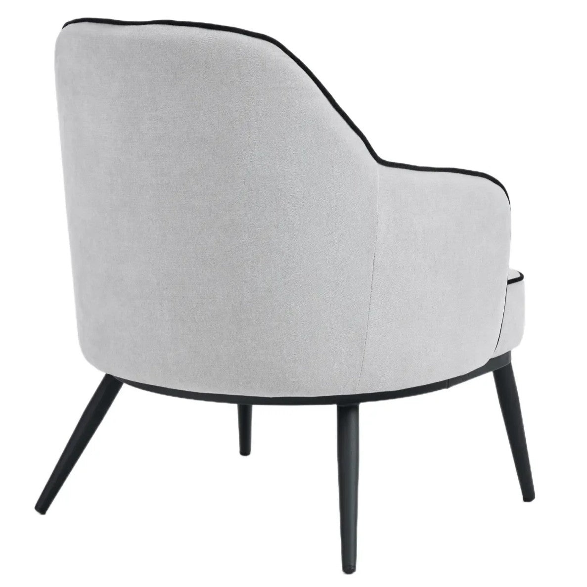Karoll Accent Chair – Linen | Grey
