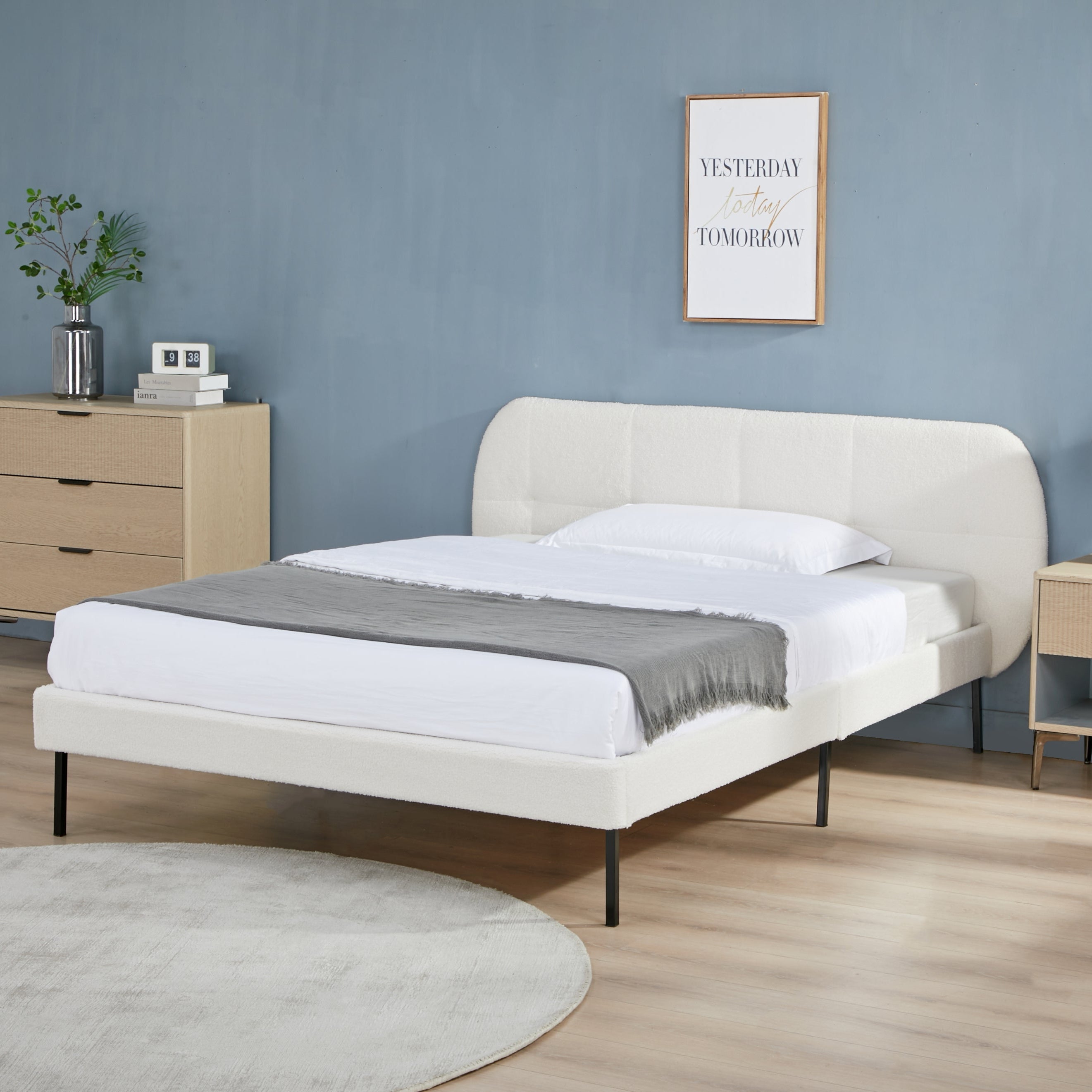 Eros Bed – Double | White