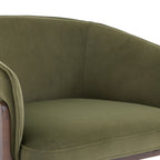 Lucent Dining Chair – Olive Green