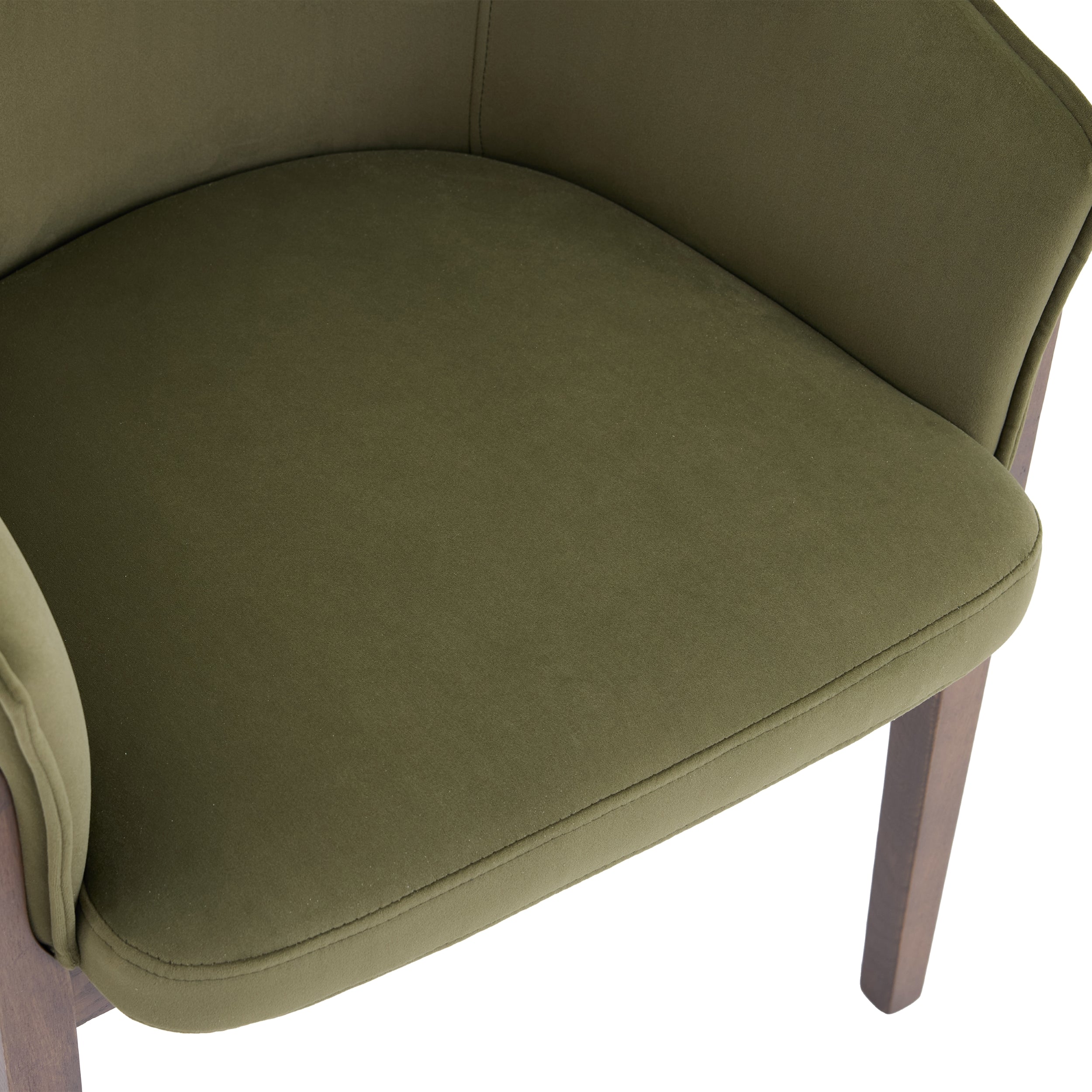Lucent Dining Chair – Olive Green
