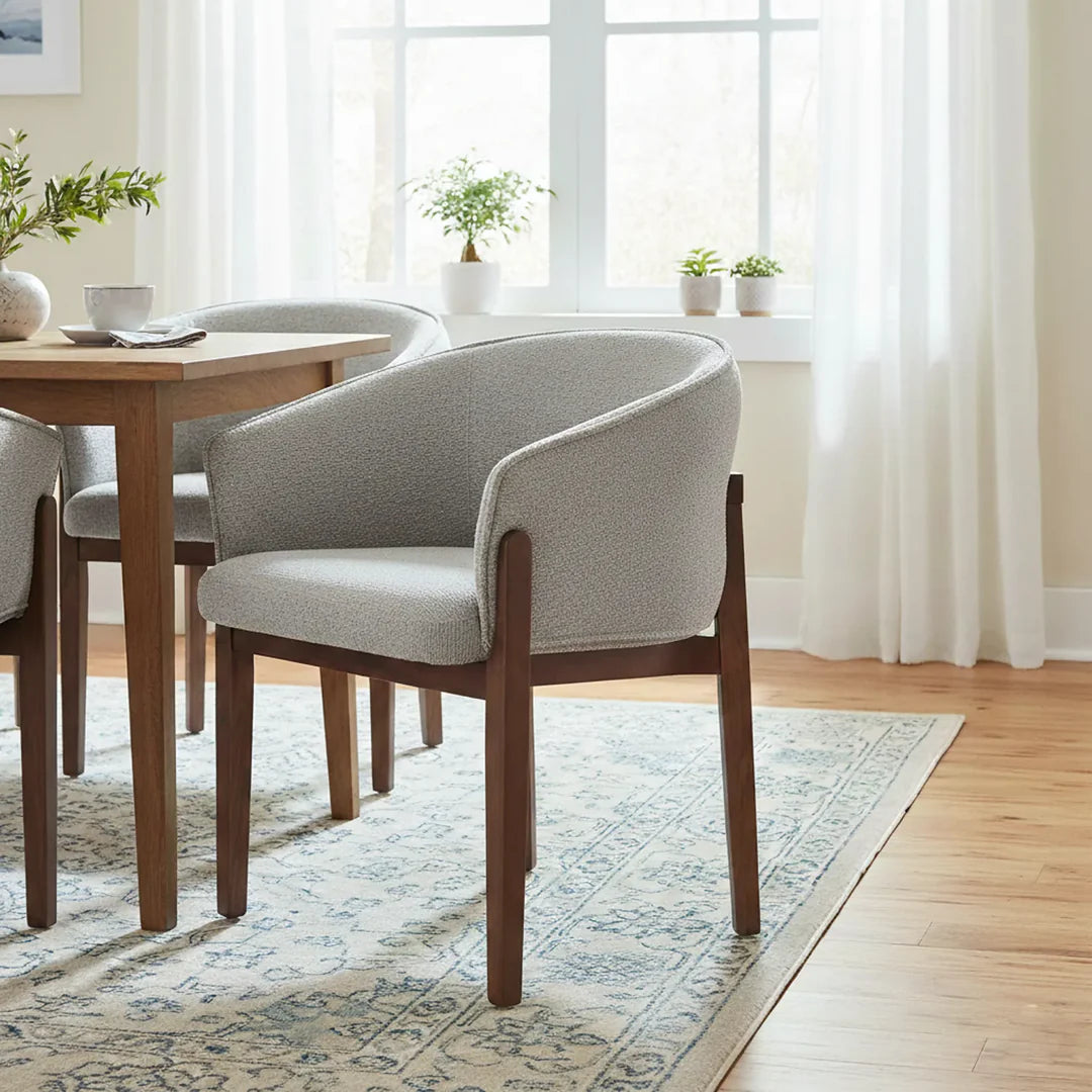 Lucent Dining Chair – Light Grey