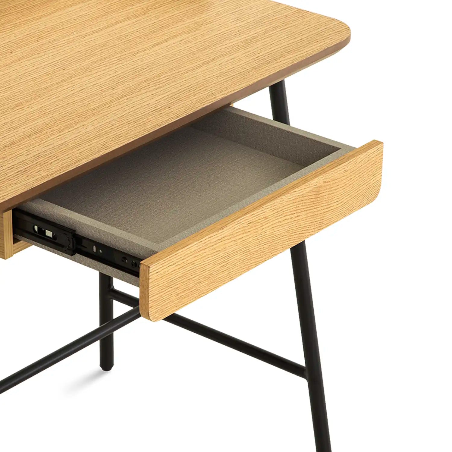 Maven Dressing Table – One Drawer | Natural Oak