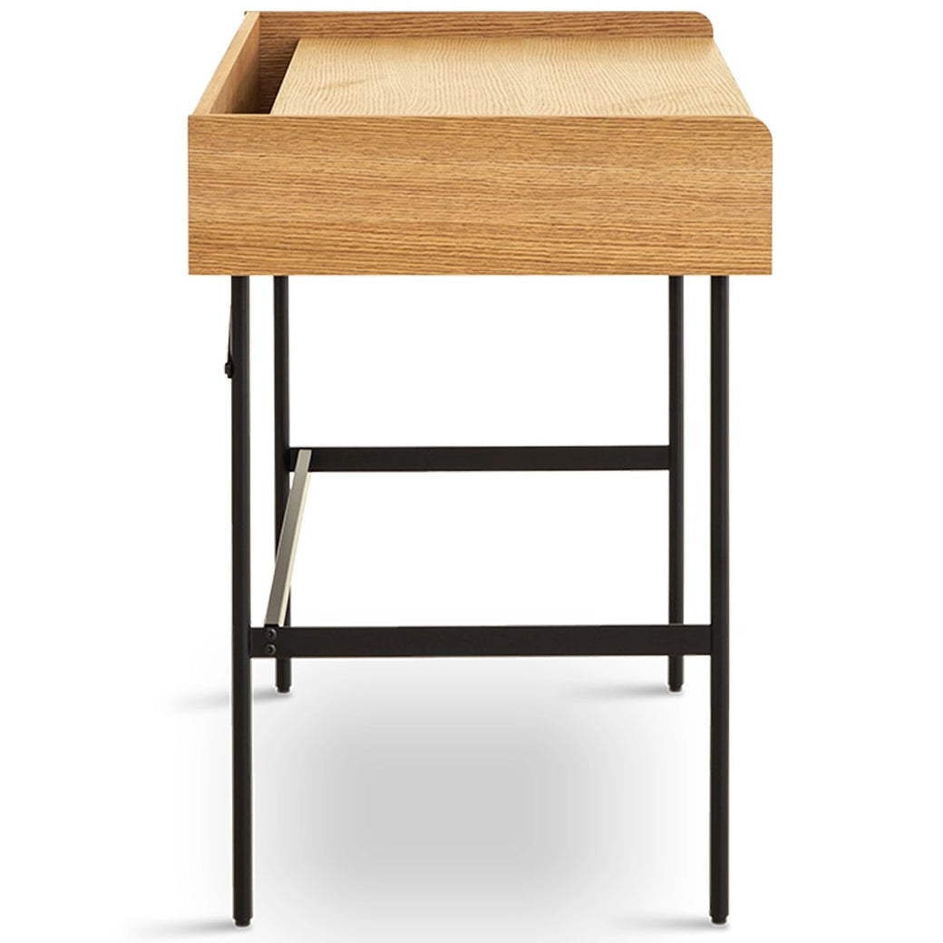 Meadow Dressing Table & Mirror – Two Drawer | Natural Oak