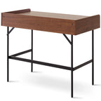 Meadow Dressing Table & Mirror – Two Drawer | Walnut