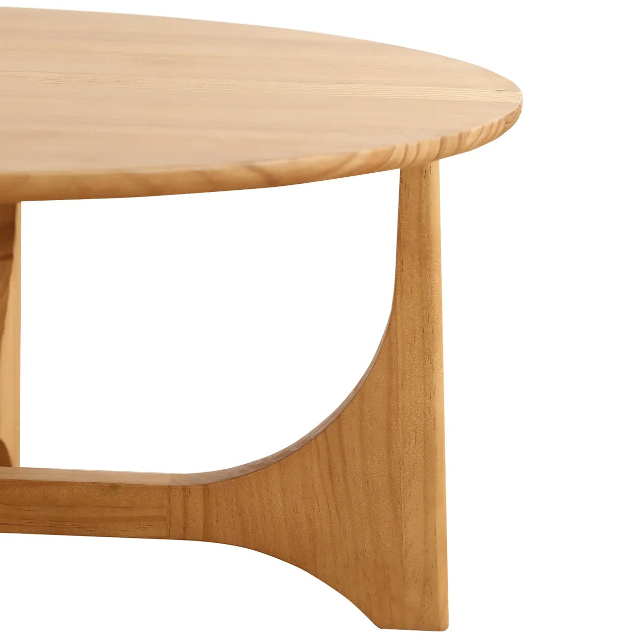 Lumi Coffee Table – Round | Natural Oak