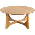 Lumi Coffee Table – Round | Natural Oak