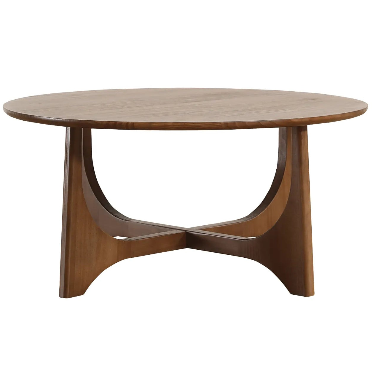 Lumi Coffee Table – Round | Walnut
