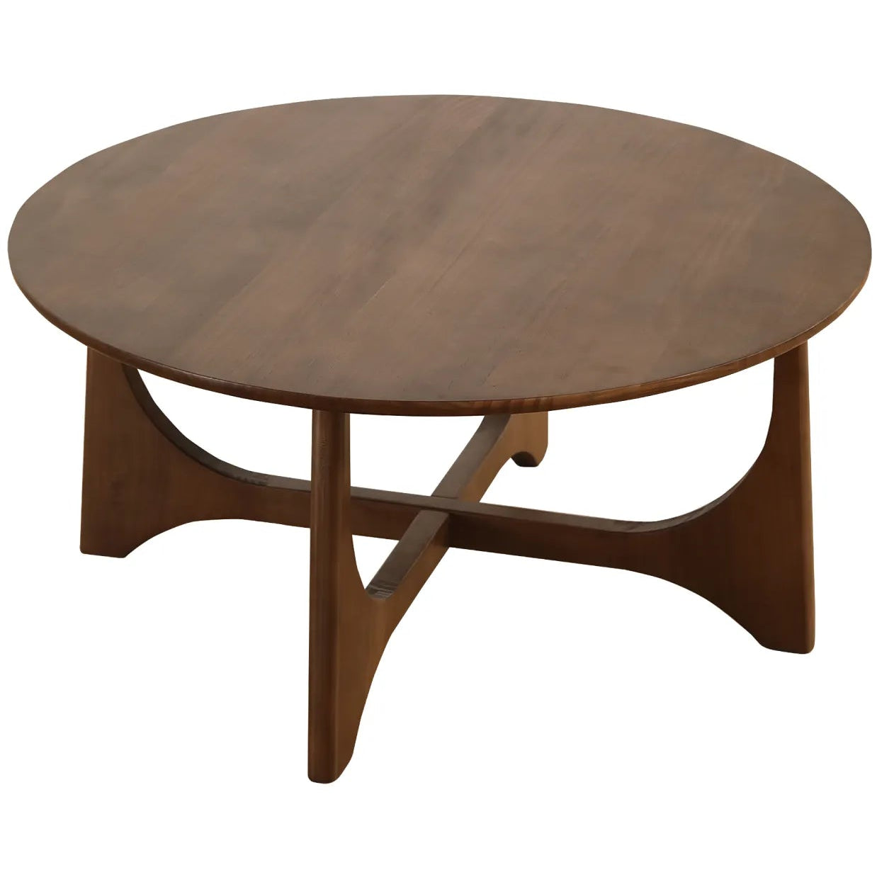 Lumi Coffee Table – Round | Walnut