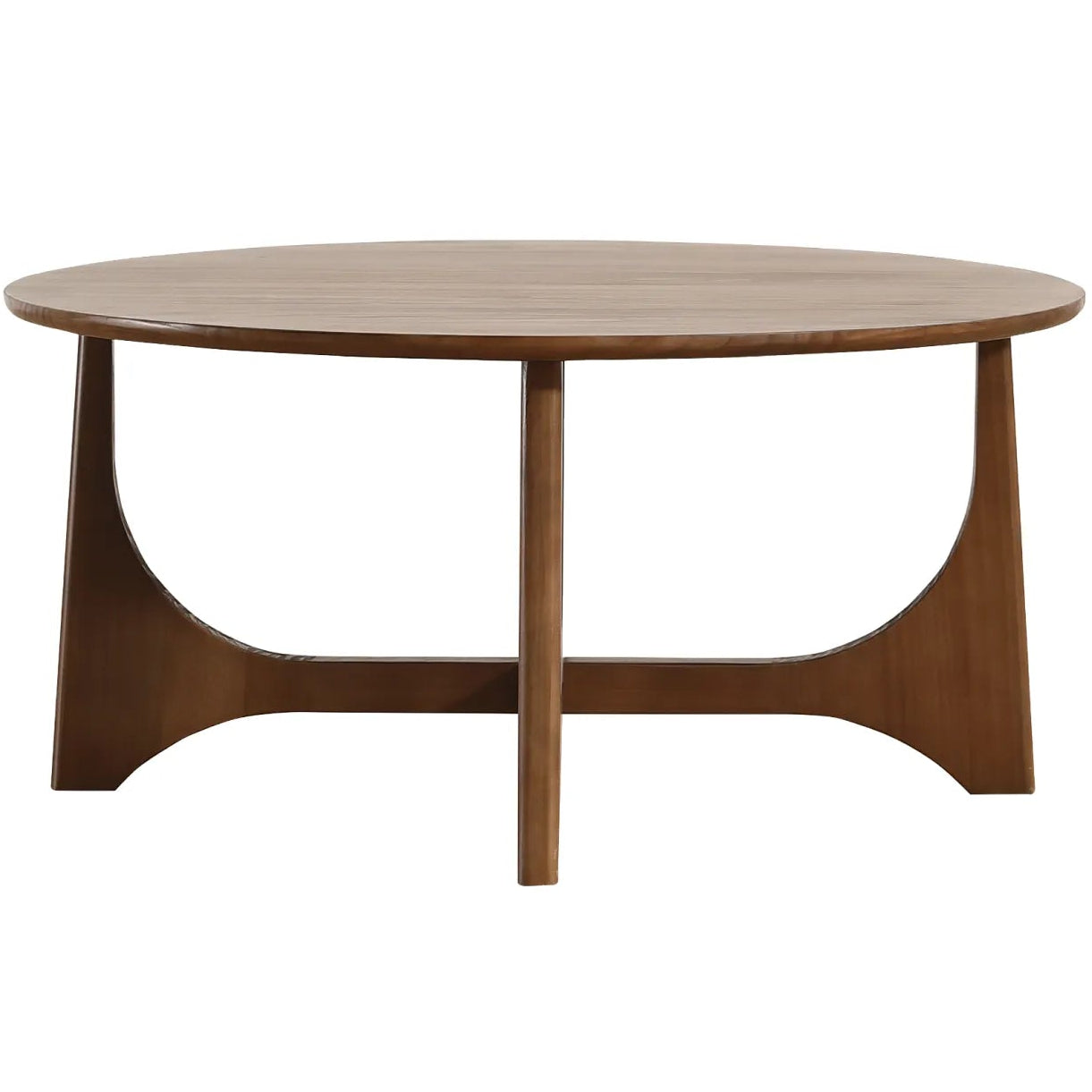 Lumi Coffee Table – Round | Walnut