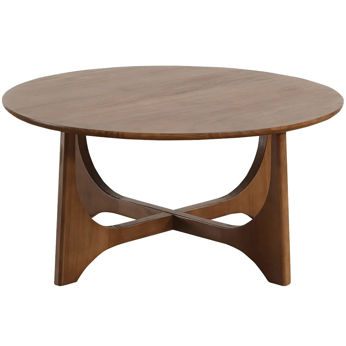 Lumi Coffee Table – Round | Walnut