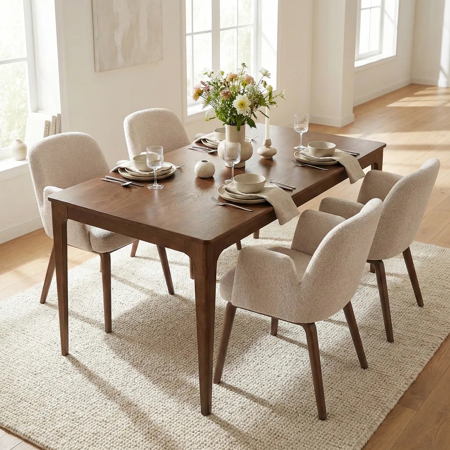 Bramble Dining Table – Rectangle | Walnut