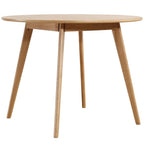 Sienna Dining Table – Round | Natural Oak