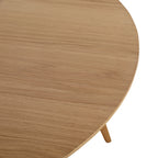 Sienna Dining Table – Round | Natural Oak