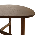 Dune Coffee Table – Triangle | Walnut
