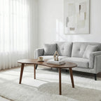 Rune Coffee Table  – Oval | Walnut