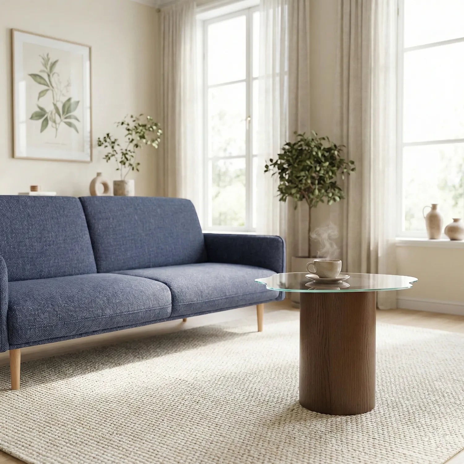 Glide Coffee Tables – Set of 2 | Walnut