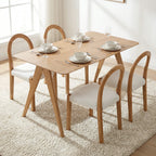 Edda Dining Table – Rectangle | Natural Oak